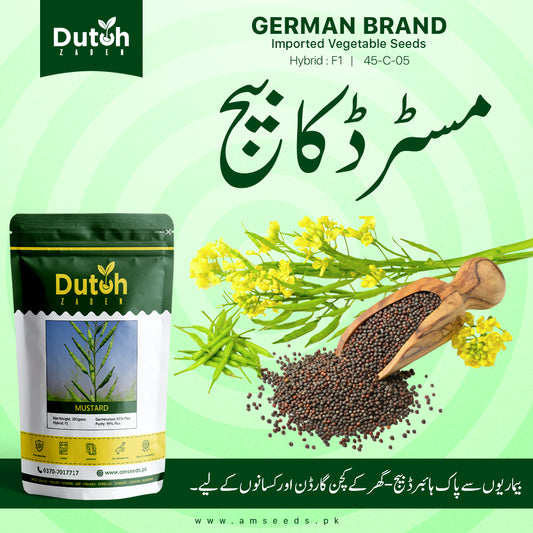 Mustard 45-C-05 (Hybrid F1) - Sarson - سرسوں - Premium Oil Yield